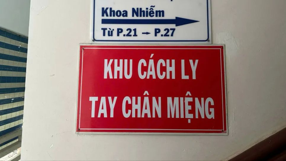 TPHCM có 858 ca mắc tay chân miệng trong một tuần TPHCM có 858 ca mắc tay chân miệng trong một tuần