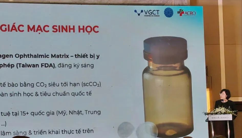 Sản phẩm giác mạc sinh học đã được cấp hồ sơ sở hữu trí tuệ tại nhiều quốc gia Sản phẩm giác mạc sinh học đã được cấp hồ sơ sở hữu trí tuệ tại nhiều quốc gia