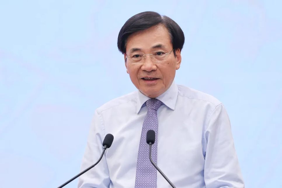 Bộ trưởng, Chủ nhiệm Văn phòng Chính phủ Trần Văn Sơn, Người phát ngôn của Chính phủ. Ảnh: QUANG PHÚC