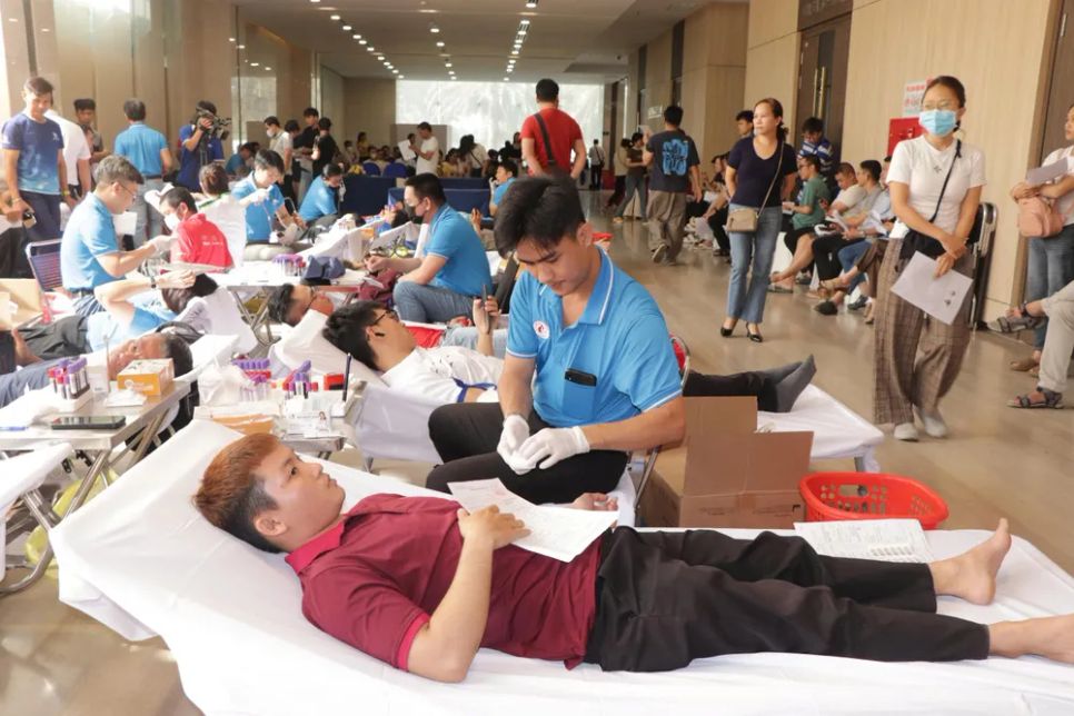 Phường Vũng Tàu: 300 người hiến máu nhân đạo