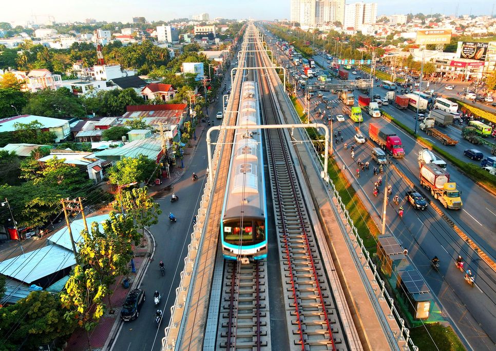 Đề xuất đầu tư hai tuyến metro kết nối TP.HCM - Bình Dương với tổng vốn hơn 124.000 tỷ đồng. Ảnh minh họa