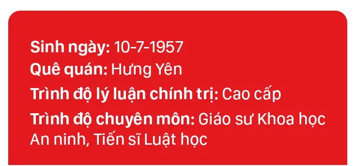 Tiểu sử đồng chí Tô Lâm