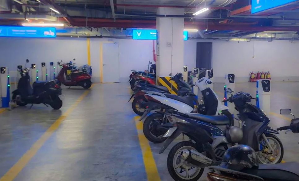 Một trạm sạc xe điện trên địa bàn tỉnh Cà Mau