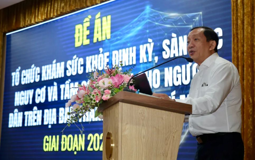 <p>PGS-TS-BS Nguyễn Anh Dũng, Phó Giám đốc Sở Y tế TPHCM phát biểu tại hội thảo Ảnh: DŨNG PHƯƠNG</p>