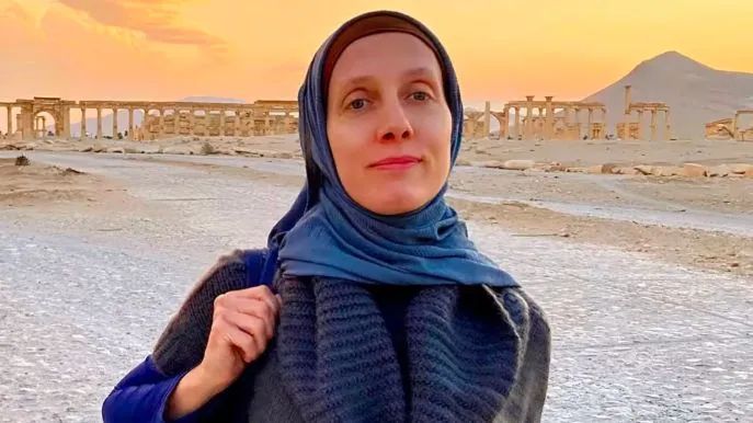 Nữ nhà báo tự do người Mỹ Shelly Kittleson. Ảnh: NBC