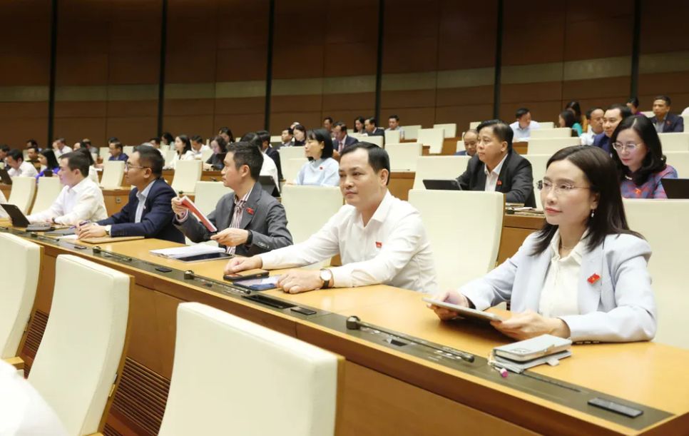 Đại biểu Quốc hội tham dự phiên họp. Ảnh:QUANG PHÚC Đại biểu Quốc hội tham dự phiên họp. Ảnh:QUANG PHÚC