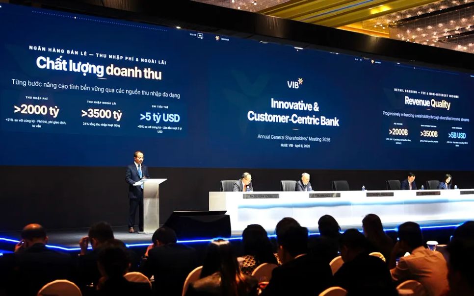 Ngân hàng TMCP Quốc tế Việt Nam (VIB) tổ chức ĐHĐCĐ thường niên 2026, sáng 8-4