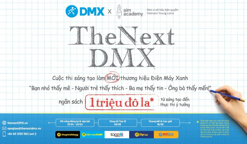 Điện máy Xanh công bố thông tin chi tiết của cuộc thi