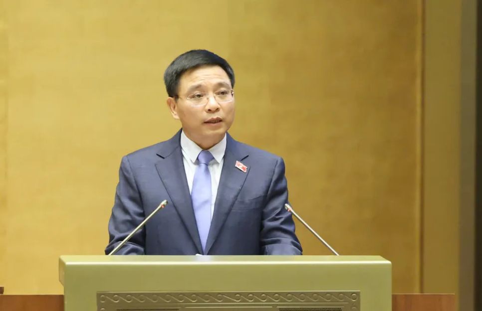 Phó Thủ tướng Nguyễn Văn Thắng trình bày tờ trình về kế hoạch phát triển kinh tế - xã hội 5 năm (2026 - 2030), chiều 9-4. Ảnh: QUANG PHÚC Phó Thủ tướng Nguyễn Văn Thắng trình bày tờ trình về kế hoạch phát triển kinh tế - xã hội 5 năm (2026 - 2030), chiều 9-4. Ảnh: QUANG PHÚC