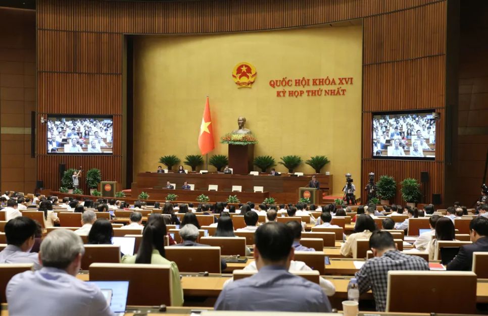 Quang cảnh phiên họp Quốc hội chiều 9-4. Ảnh: QUANG PHÚC Quang cảnh phiên họp Quốc hội chiều 9-4. Ảnh: QUANG PHÚC