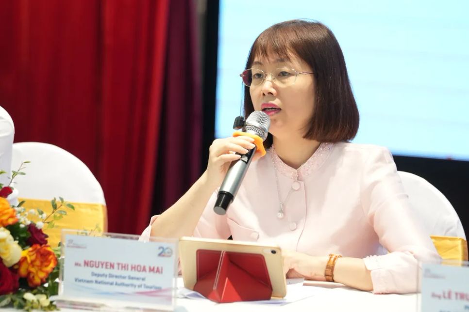Phó Cục trưởng Cục Du lịch quốc gia Việt Nam Nguyễn Thị Hoa Mai