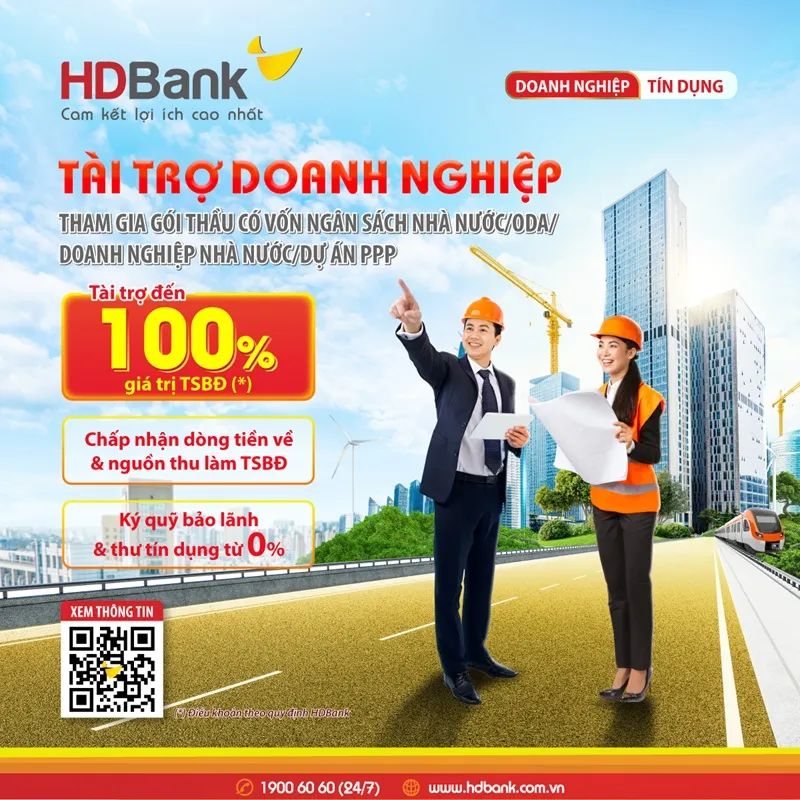 HDBank tung ‘combo’ cho nhóm nhà thầu dự án và doanh nghiệp logistics