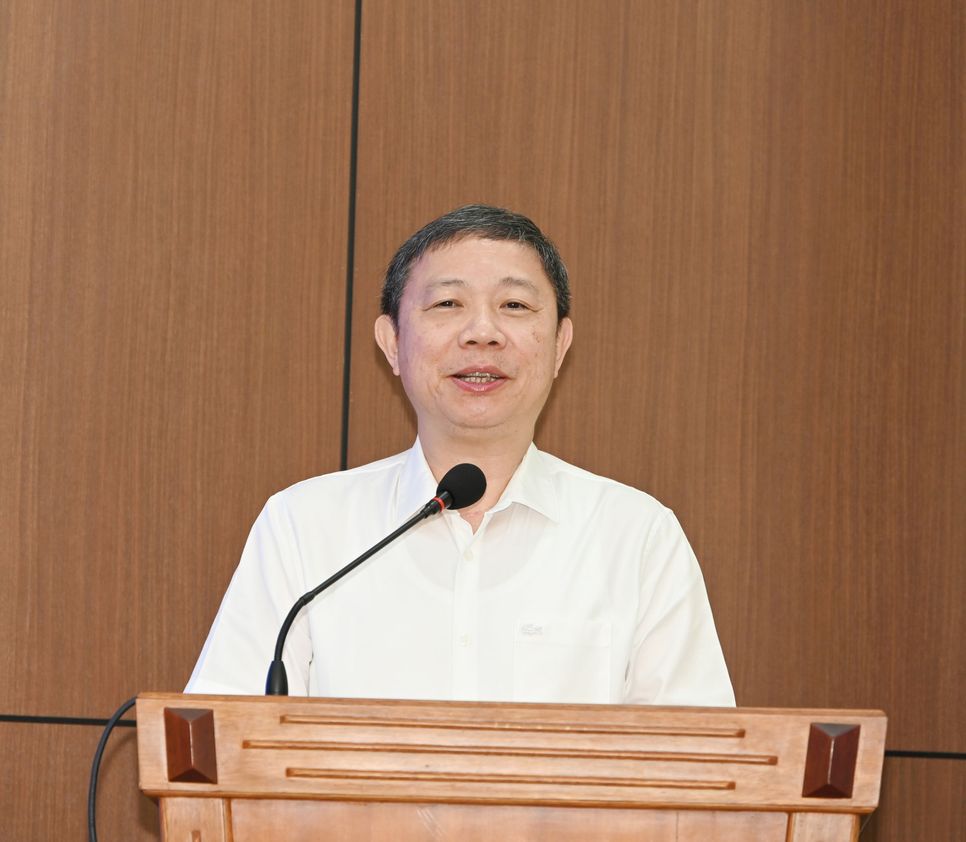 Trưởng Ban Tuyên giáo và Dân vận Thành ủy TP.HCM Dương Anh Đức phát biểu tại chương trình. Ảnh: Minh Tiến