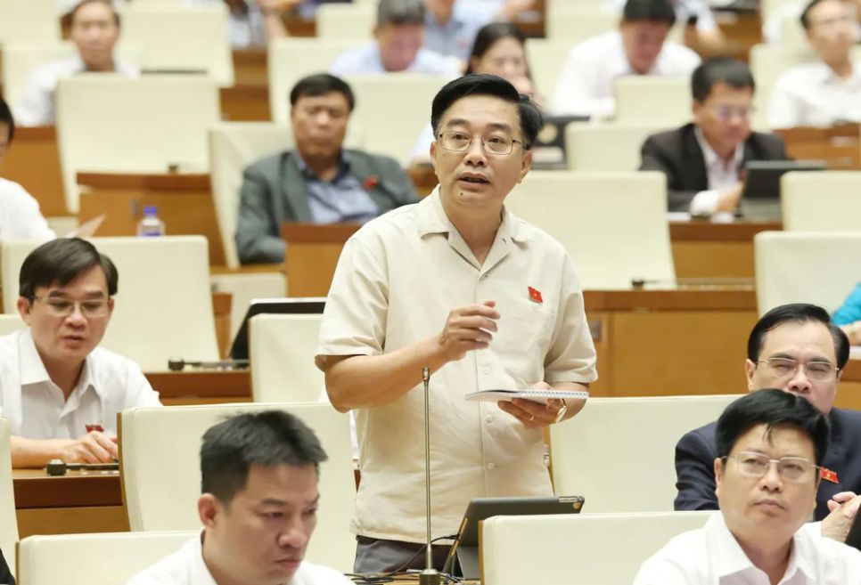 ĐB Nguyễn Minh Sơn (Đồng Tháp). Ảnh: QUANG PHÚC