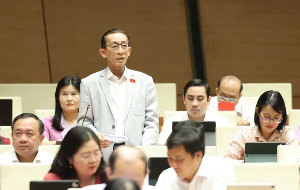 ĐB Trần Hoàng Ngân (TPHCM). Ảnh: QUANG PHÚC