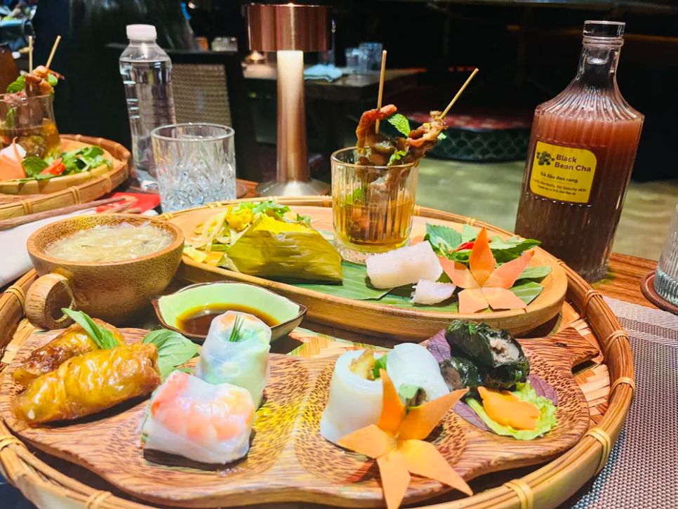 Các món ăn đặc sản được giới thiệu đến thực khách tại Chào Show