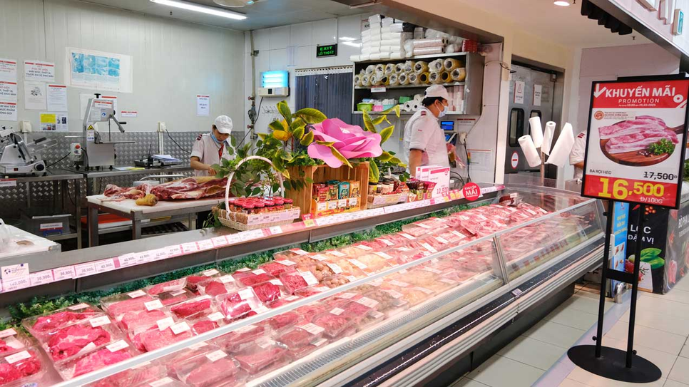 Cuối tháng 4, TP.HCM chính thức đưa sàn giao dịch thịt lợn vào vận hành. Ảnh minh họa