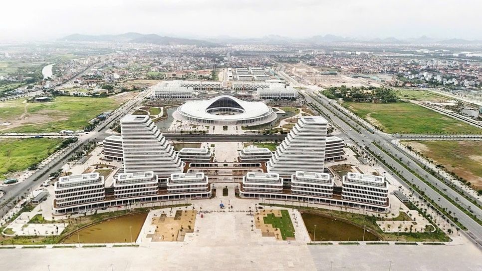 Trung tâm Chính trị - Hành chính TP. Hải Phòng. Ảnh: Lê Tân Trung tâm Chính trị - Hành chính TP. Hải Phòng. Ảnh: Lê Tân