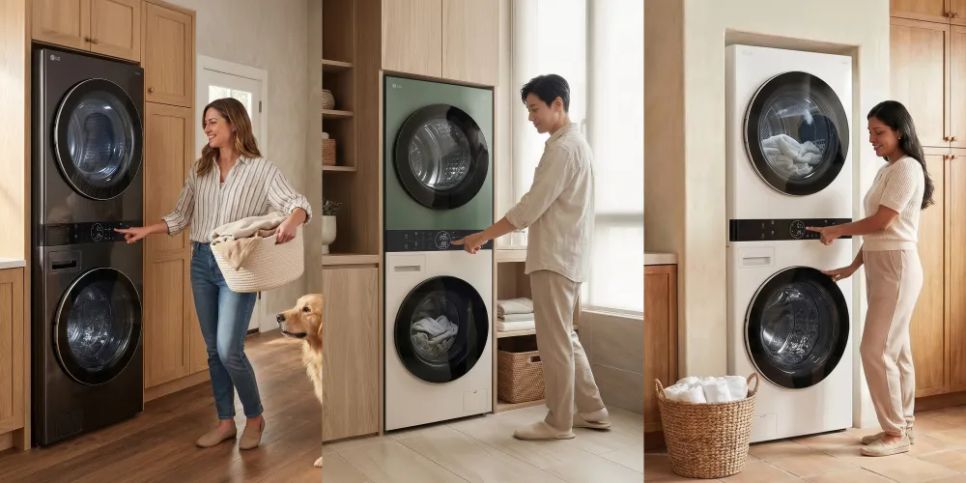 Máy giặt sấy LG WashTower vượt ngưỡng 3,2 triệu sản phẩm bán ra