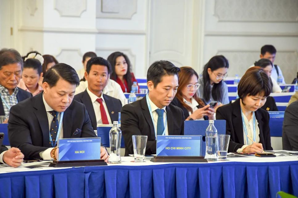 Phó Giám đốc Sở Du lịch TPHCM Lê Trương Hiền Hòa tham dự hội nghị