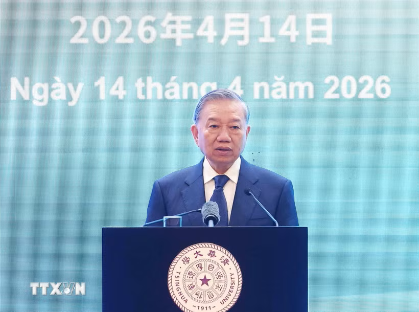 <span>Tổng Bí thư, Chủ tịch nước Tô Lâm phát biểu chính sách tại Đại học Thanh Hoa, Trung Quốc<br></span>