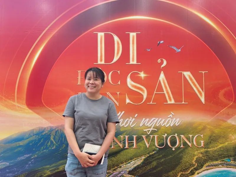 Chị Hoàng Khanh chia sẻ niềm vui khi kịp sở hữu một căn tại Bạch Vân trước thời điểm khép bảng hàng