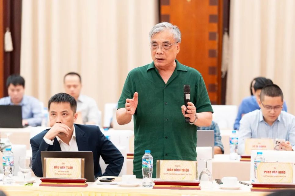 PGS-TS. Trần Đình Thiên, thành viên Tổ tư vấn kinh tế của Thủ tướng Chính phủ, nguyên Viện trưởng Viện Kinh tế Việt Nam. Ảnh: A Huy. PGS-TS. Trần Đình Thiên, thành viên Tổ tư vấn kinh tế của Thủ tướng Chính phủ, nguyên Viện trưởng Viện Kinh tế Việt Nam. Ảnh: A Huy.