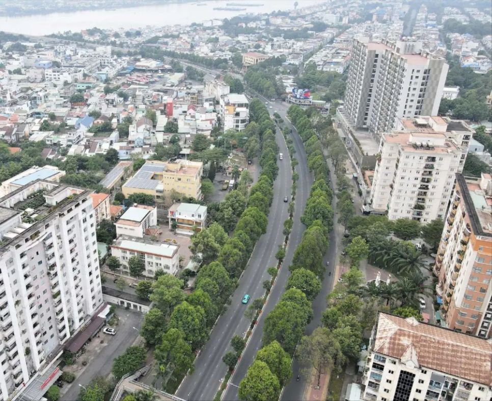 Một góc đô thị phường Trấn Biên, tỉnh Đồng Nai