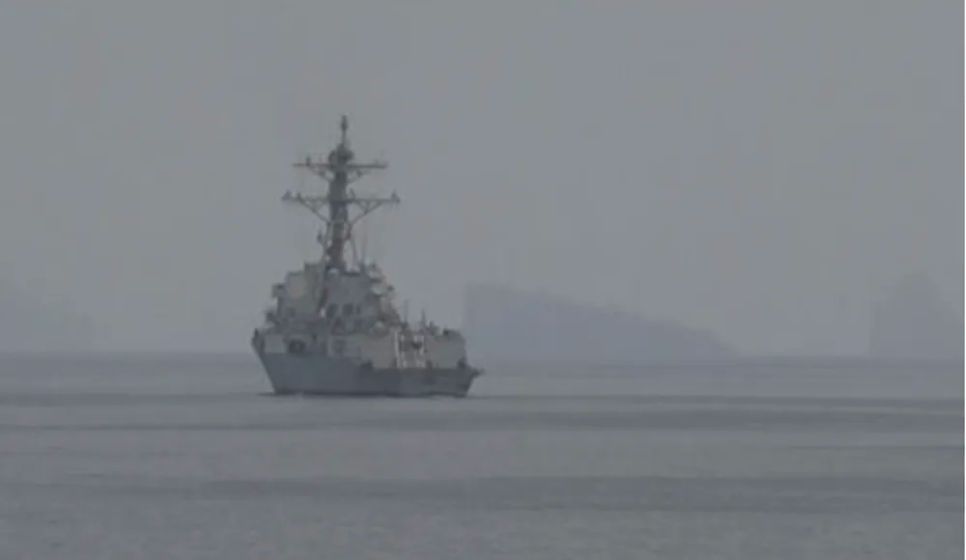 Hải quân Mỹ đã bắt đầu chiến dịch rà phá thủy lôi ở eo biển Hormuz. Ảnh: CENTCOM | X