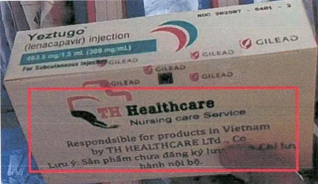 Sản phẩm thuốc tiêm Yeztugo chưa được cấp phép