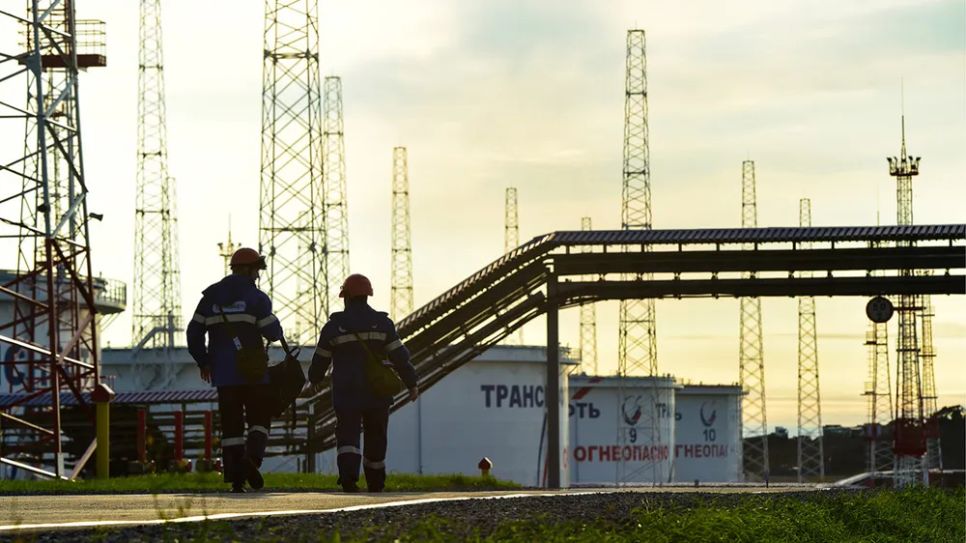 Cảng dầu thô Kozmino của Nga. Ảnh: Yuri Smithyuk / TASS