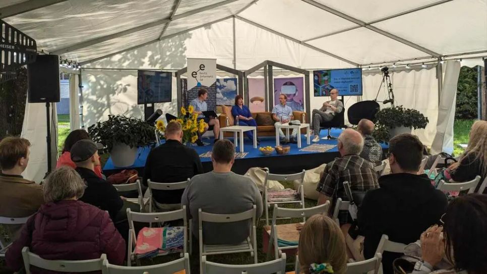 Hội thảo sử dụng AI trong ngành tư pháp Estonia (ẢNH: AVALIK)