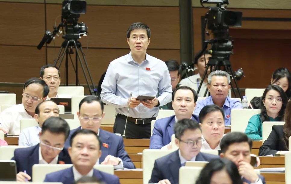 ĐB Hoàng Minh Hiếu (Nghệ An). Ảnh: QUANG PHÚC