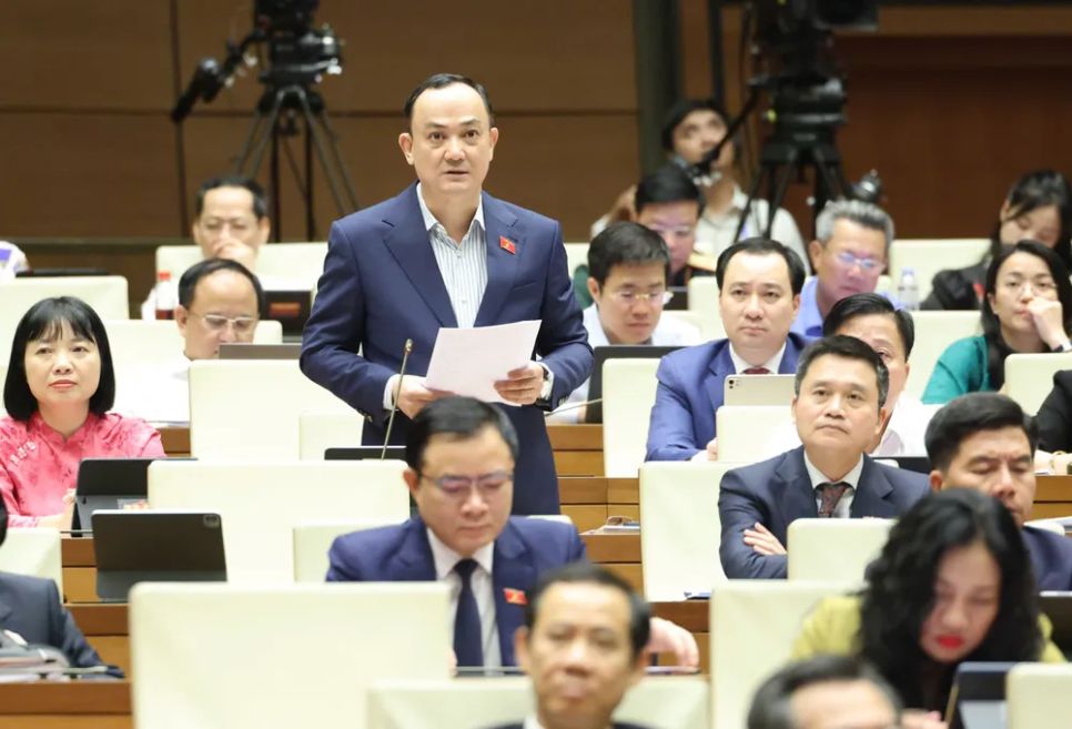 ĐB Nguyễn Ngọc Sơn (TP Hải Phòng). Ảnh: QUANG PHÚC