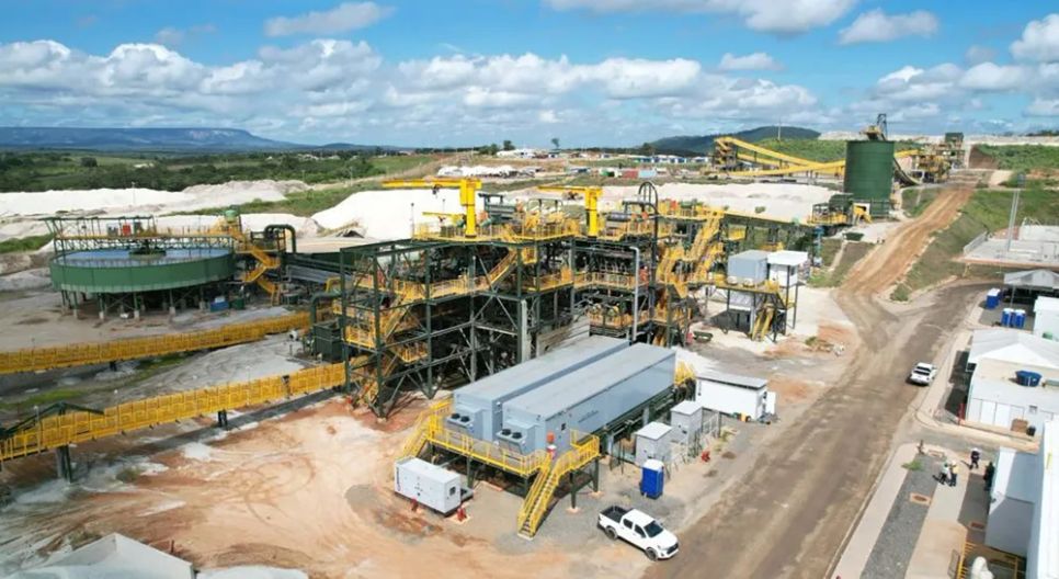 Một cơ sở khai thác lithium tại bang Minas Gerais, Brazil. ẢNH: GIL LEONARDI/IMPRENSA MG