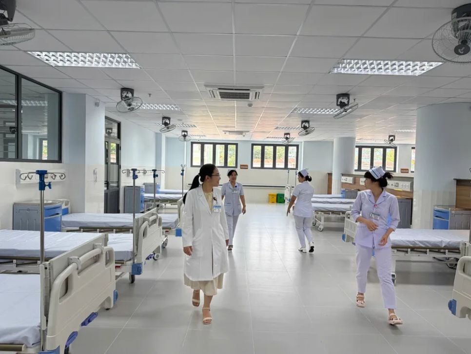 Khu điều trị kỹ thuật cao sẽ góp phần điều tiết, phân luồng người bệnh hợp lý, giảm tải cho các bệnh viện trung tâm.