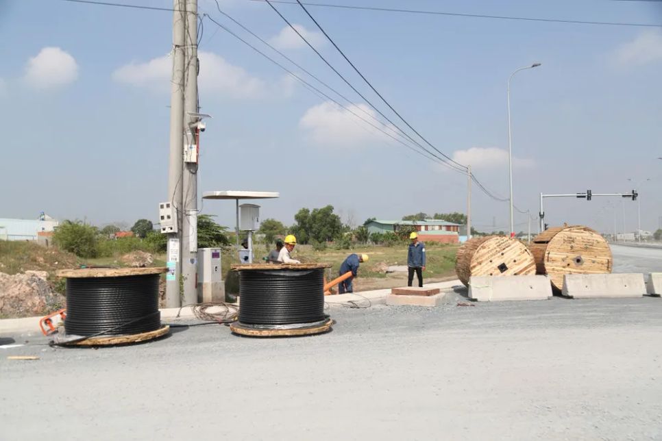 Thi công đường tỉnh 823D kết nối tỉnh Tây Ninh với TPHCM