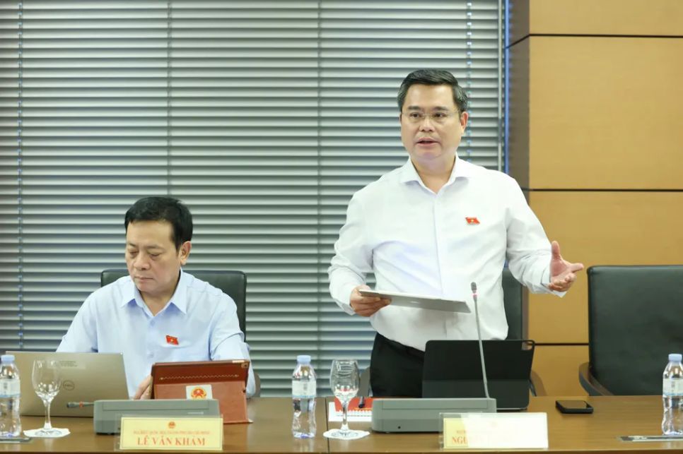 ĐB Nguyễn Thanh Tùng (TPHCM). Ảnh: QUANG PHÚC