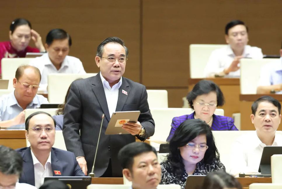 ĐB Lê Hữu Trí (Khánh Hòa). Ảnh: QUANG PHÚC