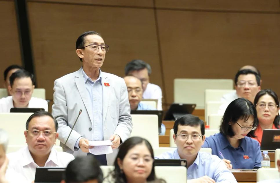 ĐB Trần Hoàng Ngân (TPHCM). Ảnh QUANG PHÚC