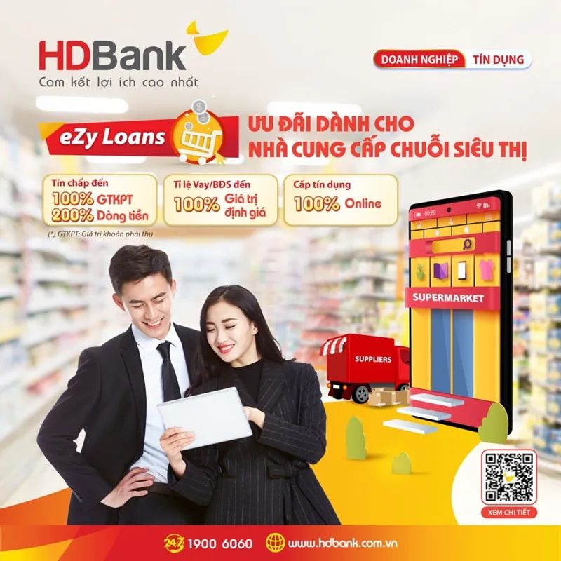 HDBank cho vay tín chấp lên đến 5 tỷ đồng mô hình ‘Tài trợ theo chuỗi’
