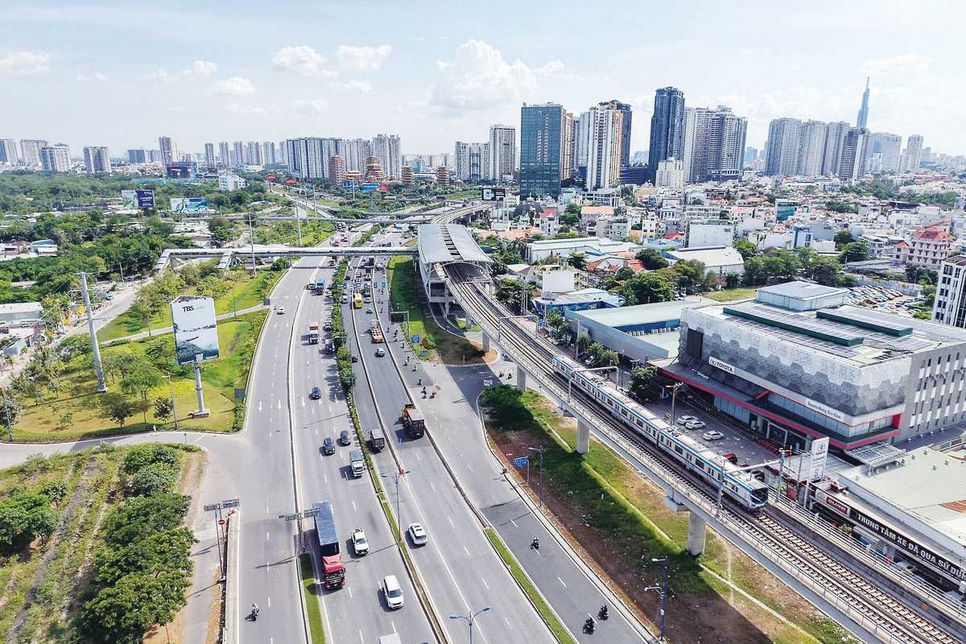 Hạ tầng giao thông TP.HCM có nhiều đột phá trong những năm gần đây