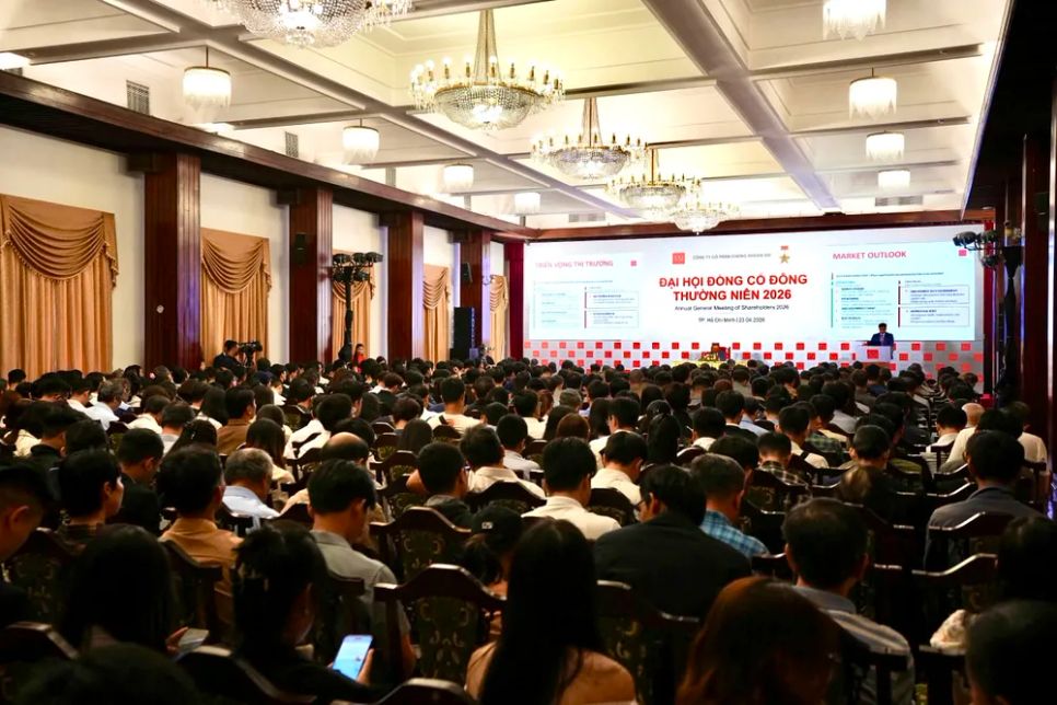 Gần 1.600 cổ đông tham dự ĐHĐCĐ SSI chiều 23-4