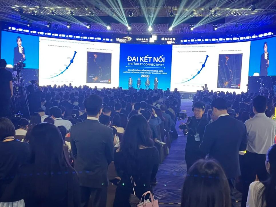 Quang cảnh hội đồng cổ đông. Ảnh: THANH NGÂN