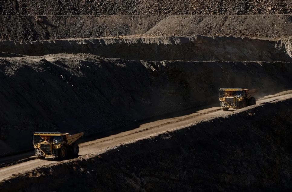 Mỏ đất hiếm Mountain Pass của Mỹ. Ảnh: Politico