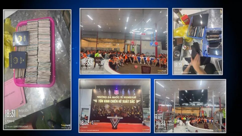 Tang vật của vụ án. Ảnh: Công an Thanh Hóa