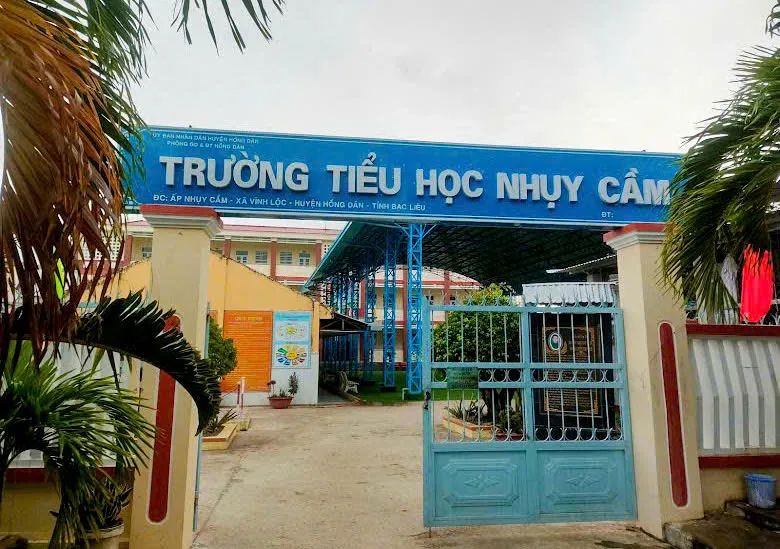 Trường Tiểu học Nhụy Cầm, xã Vĩnh Lộc, tỉnh Cà Mau