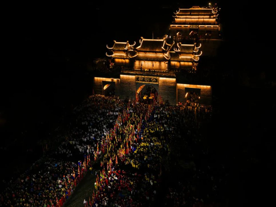 Lễ hội Đàn Kính Thiên 2026 với chủ đề “Huyền Thiên Cổ Đàn”. Ảnh: NGỌC ANH