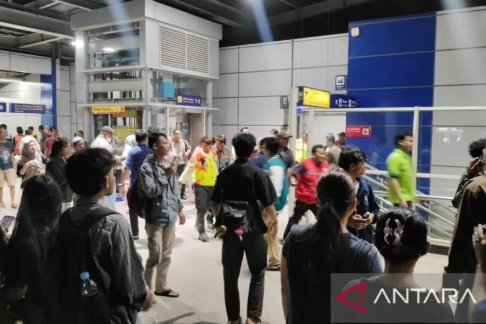 Hiện trường vụ tai nạn. Ảnh: ANTARA