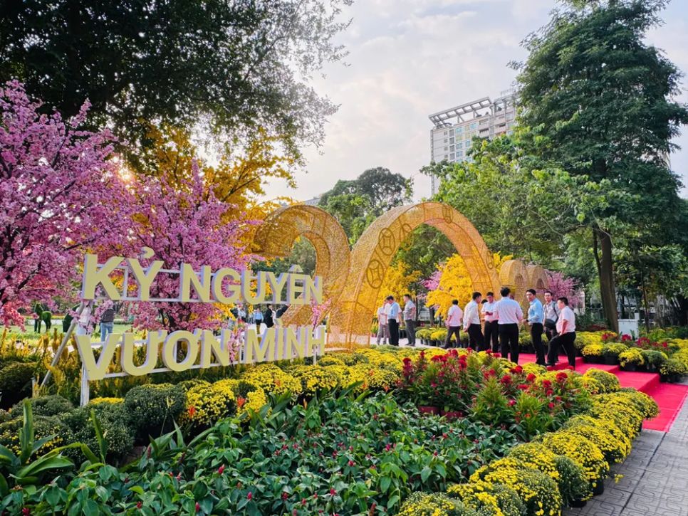 Công viên Phan Đình Phùng. Ảnh: QUỐC HÙNG